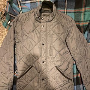J CREW Sussex Quilted Jacket NWT Mens Gray XS